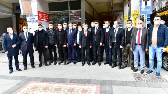 Başkan Çınar, MHP'liler ile bir araya geldi