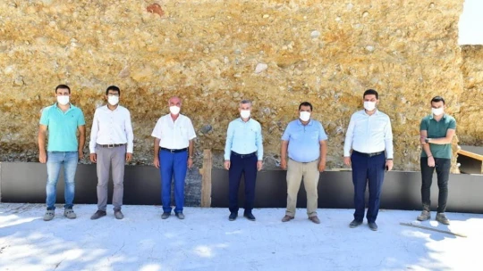 Başkan Çınar, Şahintepesi Tesisleri inşaatında inceleme yaptı