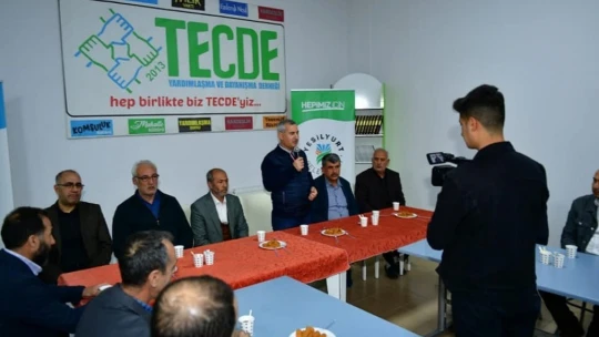 Başkan Çınar, Tecde sakinleriyle buluştu