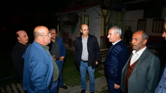 Başkan Çınar, Tecde sakinleriyle buluştu