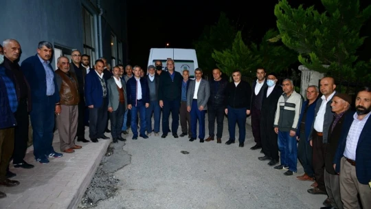 Başkan Çınar, Tecde sakinleriyle buluştu