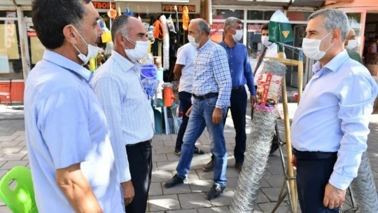 Başkan Çınar, yatırımları inceledi, vatandaşların taleplerini dinledi