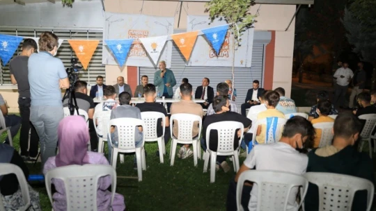 Başkan Güder gençlerle buluştu