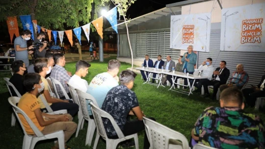 Başkan Güder gençlerle buluştu