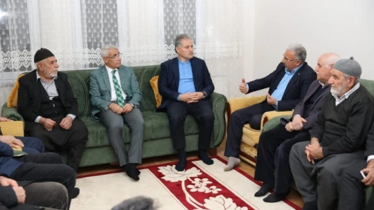 Başkan Güder ve Milletvekili Çakır Alişar Mahalle sakinlerini dinledi