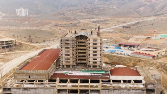 Başkan Gürkan, 200 milyon TL'lik yatırımın yapıldığı alanda incelemede bulundu