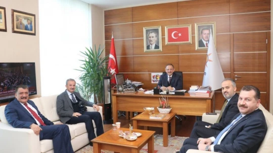 Bakan Kurum ile Yeni Sanayi Sitesi'ni görüştüler