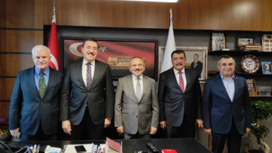 Bakan Kurum ile Yeni Sanayi Sitesi'ni görüştüler