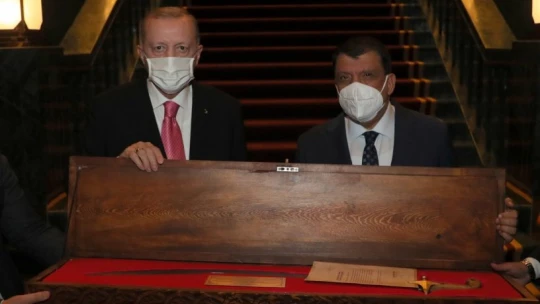 Başkan Gürkan, Cumhurbaşkanı Erdoğan ile görüştü