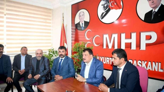 Başkan Gürkan'dan MHP ziyareti