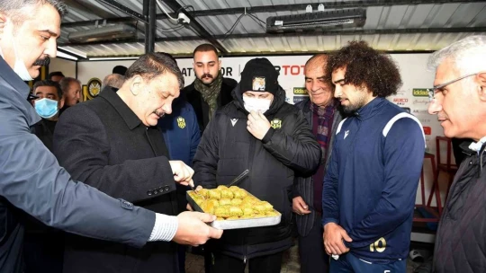 Yeni Malatyaspor'a destek ziyareti