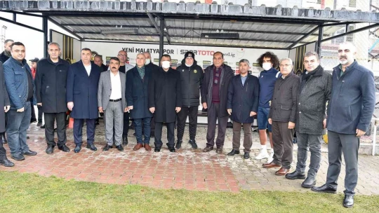 Yeni Malatyaspor'a destek ziyareti