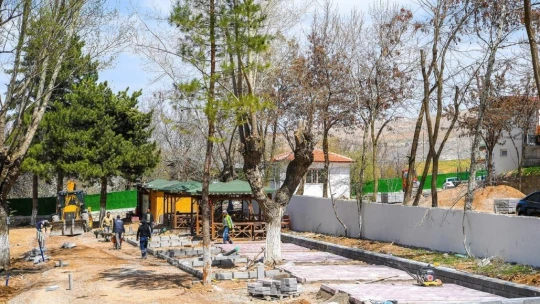 Başkan Gürkan, Horata mesire alanında inceleme yaptı
