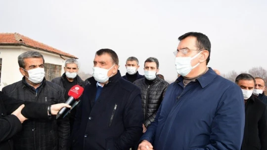 Başkan Gürkan, Ören Mahallesinde inceleme yaptı