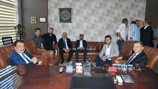 Başkan Gürkan ve Vali Şahin'den Yeni Malatyaspor'a hayırlı olsun ziyareti