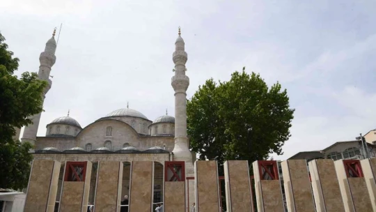 Başkan Gürkan, Yeni Cami'deki çalışmalarla ilgili değerlendirmede bulundu