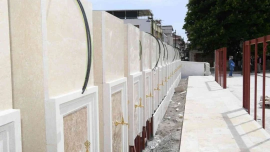 Başkan Gürkan, Yeni Cami'deki çalışmalarla ilgili değerlendirmede bulundu