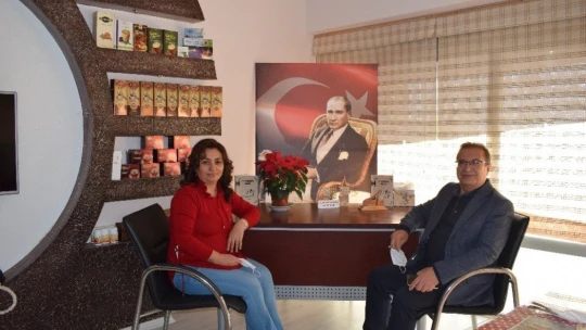 Başkan Kazgan'dan esnaf ziyareti