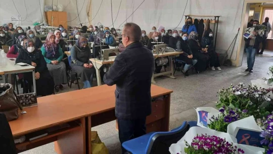 Başkan Kazgan kadınları unutmadı