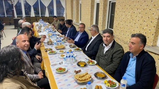 Başkan Kazgan şehit aileleri ile iftar yaptı