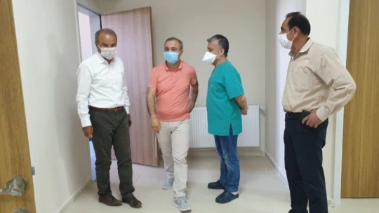 Başkan Kızıldaş, yeni sağlık merkezini inceledi