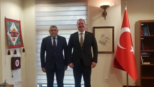 Başkan Sadıkoğlu Kırgızistan'da düzenlenen yatırım forumuna katıldı