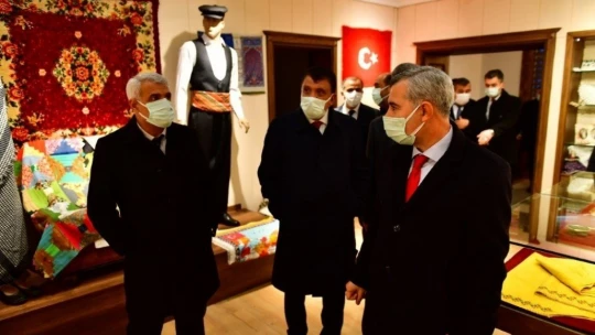 Başkanlar Çırmıhtı'daki restorasyon projelerini inceledi