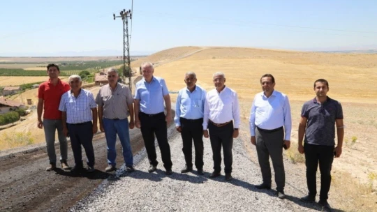 Battalgazi Belediyesi yol çalışmalarına devam ediyor