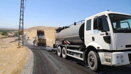 Battalgazi Belediyesi yol çalışmalarına devam ediyor