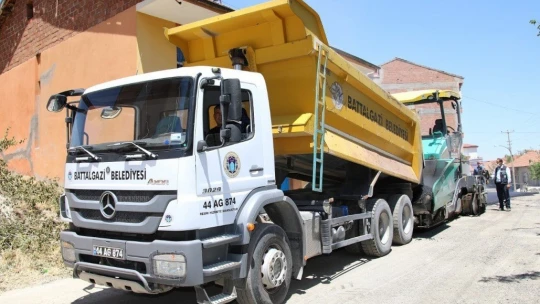 Battalgazi Belediyesi'nden 7 sokağa 2 milyon yatırım