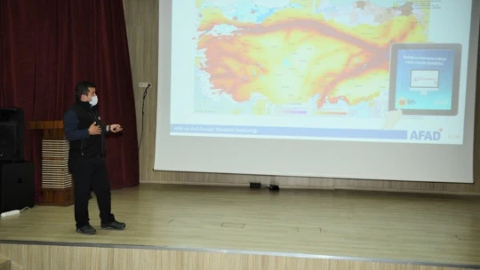 Battalgazi Belediyesi personellerine afet eğitimi verildi