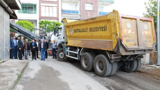 Battalgazi'de 11 sokağa 3.5 milyonluk yatırım