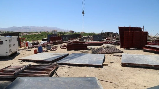 Battalgazi'de deprem konutlarının inşaat çalışmaları başladı