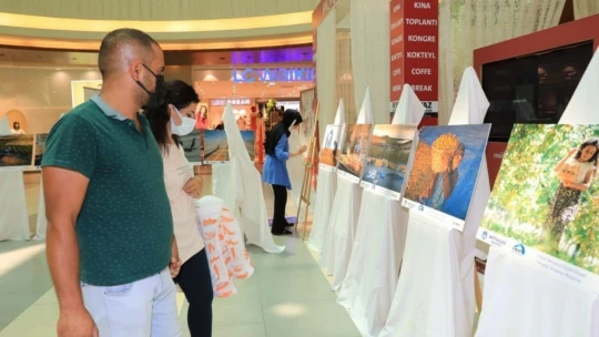 Battalgazi'de dereceye giren resimler sergilendi