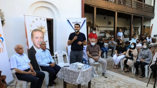 Başkan Güder gençlerin sorularını cevapladı