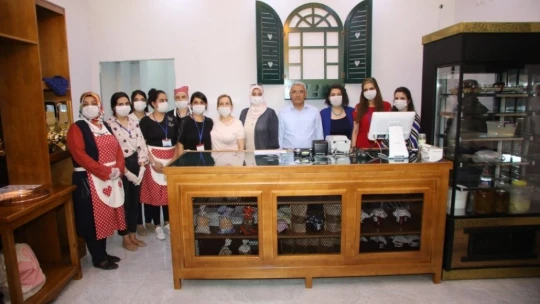 Battalgazi'de kadın kooperatifi kafe market açılışa hazır