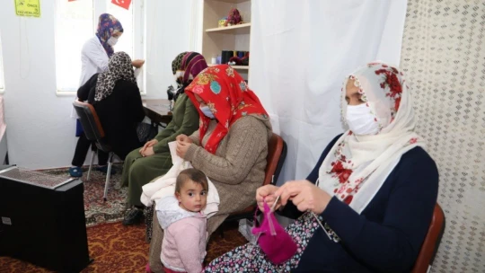 Battalgazi'de kadınlar meslek öğreniyor