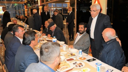 Battalgazi'de muhtarlar iftarda buluştu