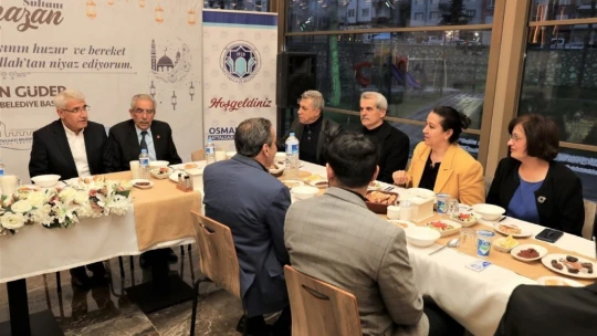 Battalgazi'de muhtarlar iftarda buluştu