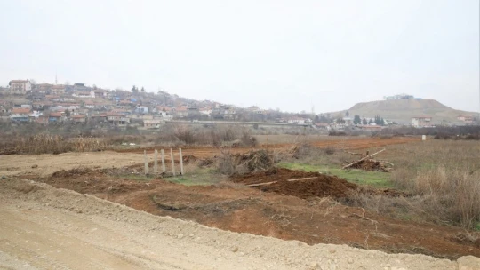 Battalgazi'de yeni imar yolu açma çalışmaları sürüyor