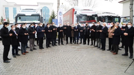 Battalgazi'den İdlib'e dost eli uzatıldı