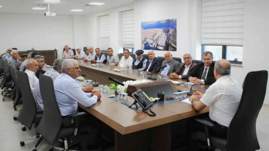 Battalgazi ilçesindeki sulama suyu projeleri masaya yatırıldı