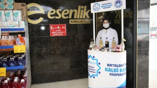 Battalgazi'nin kalbi kadın kooperatifinden büyük adım