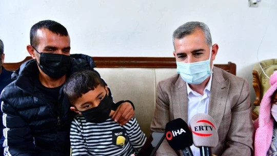 Batuhan için yollar asfaltlanıyor