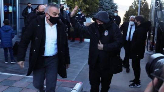 Beşiktaş'a Malatya'da coşkulu karşılama