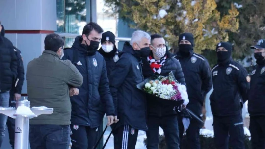 Beşiktaş kafilesi Malatya'da