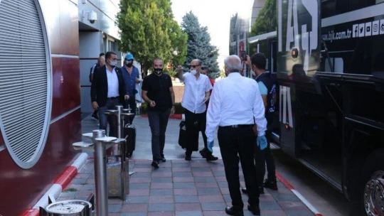 Beşiktaş kafilesi Malatya'ya geldi
