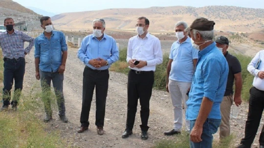 Boztepe Barajı Mesire Alanı yapılıyor