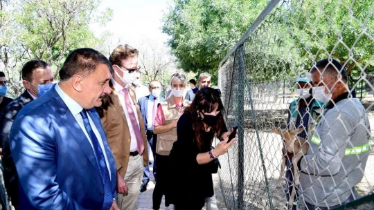 Büyükelçi Landrut kent müzesini gezdi