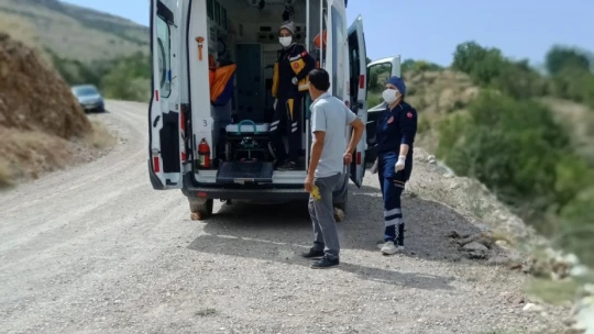 Çapa motoru 40 metreden uçtu: 1 yaralı